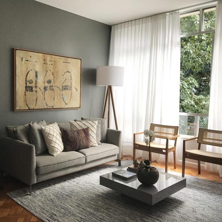 Sala Simples: 60 Ideias Para A Decoração Mais Bonita E Barata