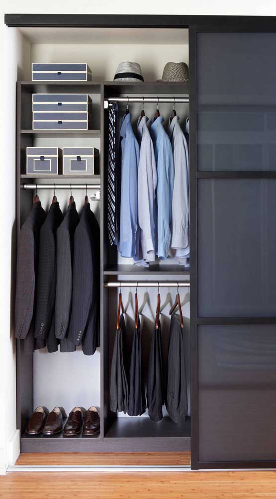 Closet Masculino Como Montar Organizar E Ideias De Ambientes